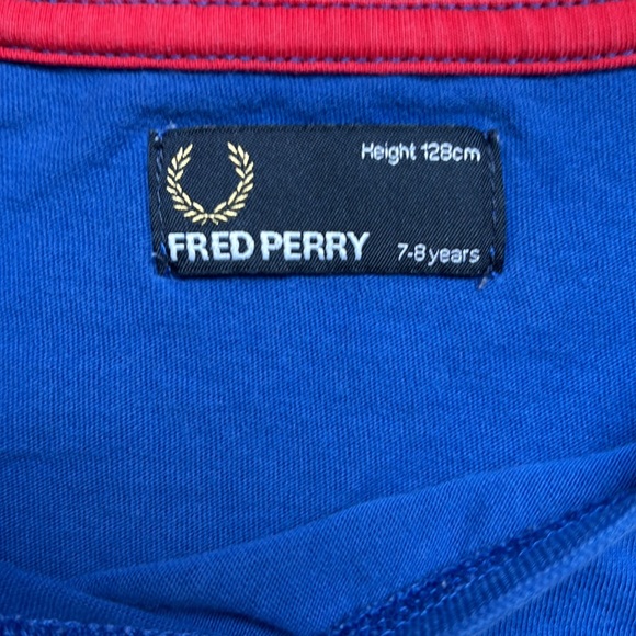 Fred Perry Vintage kids cotton shirt - Picture 3 of 6